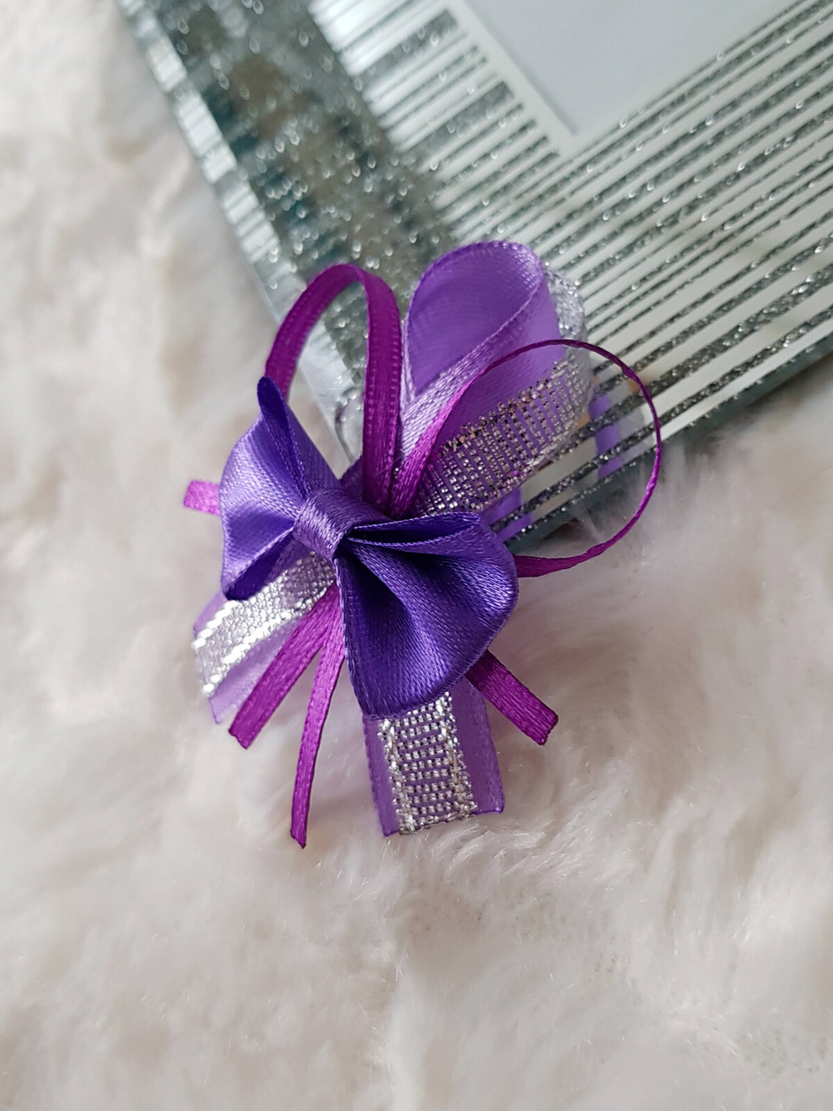 Przypinki dla gości weselnych + fiolet lawendowe