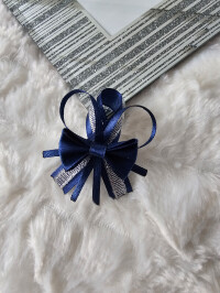 Przypinki dla gości weselnych + navy blue
