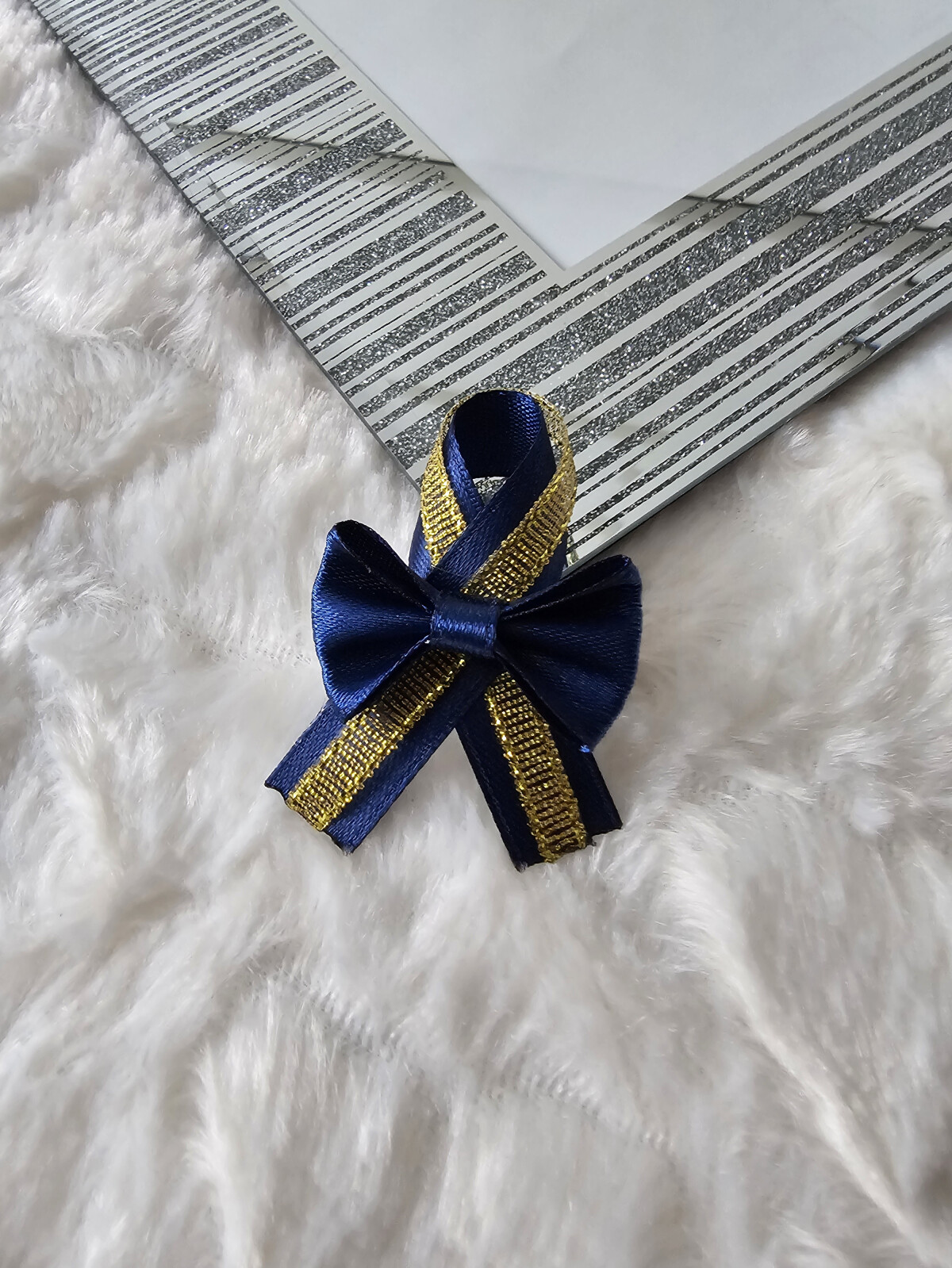 Przypinki dla gości weselnych navy blue