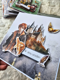 Kartka urodzinowa Ron Weasley, Harry Potter Hogwart