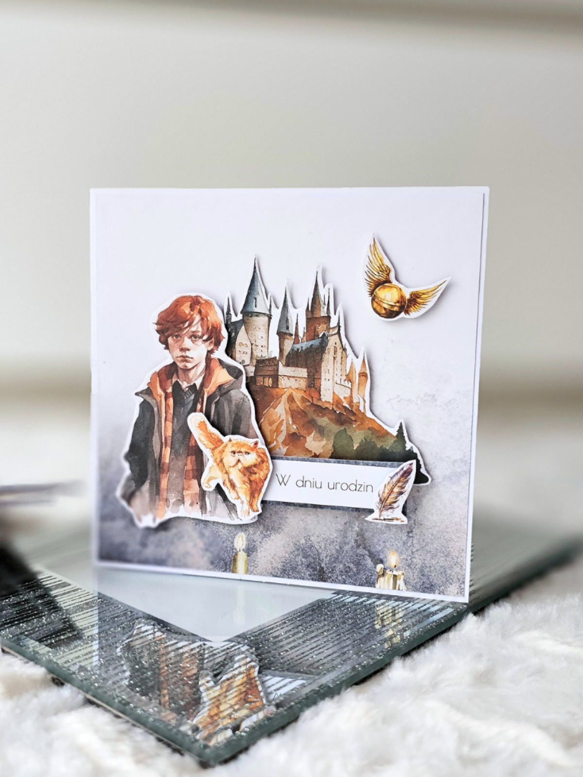 Kartka urodzinowa Ron Weasley, Harry Potter Hogwart