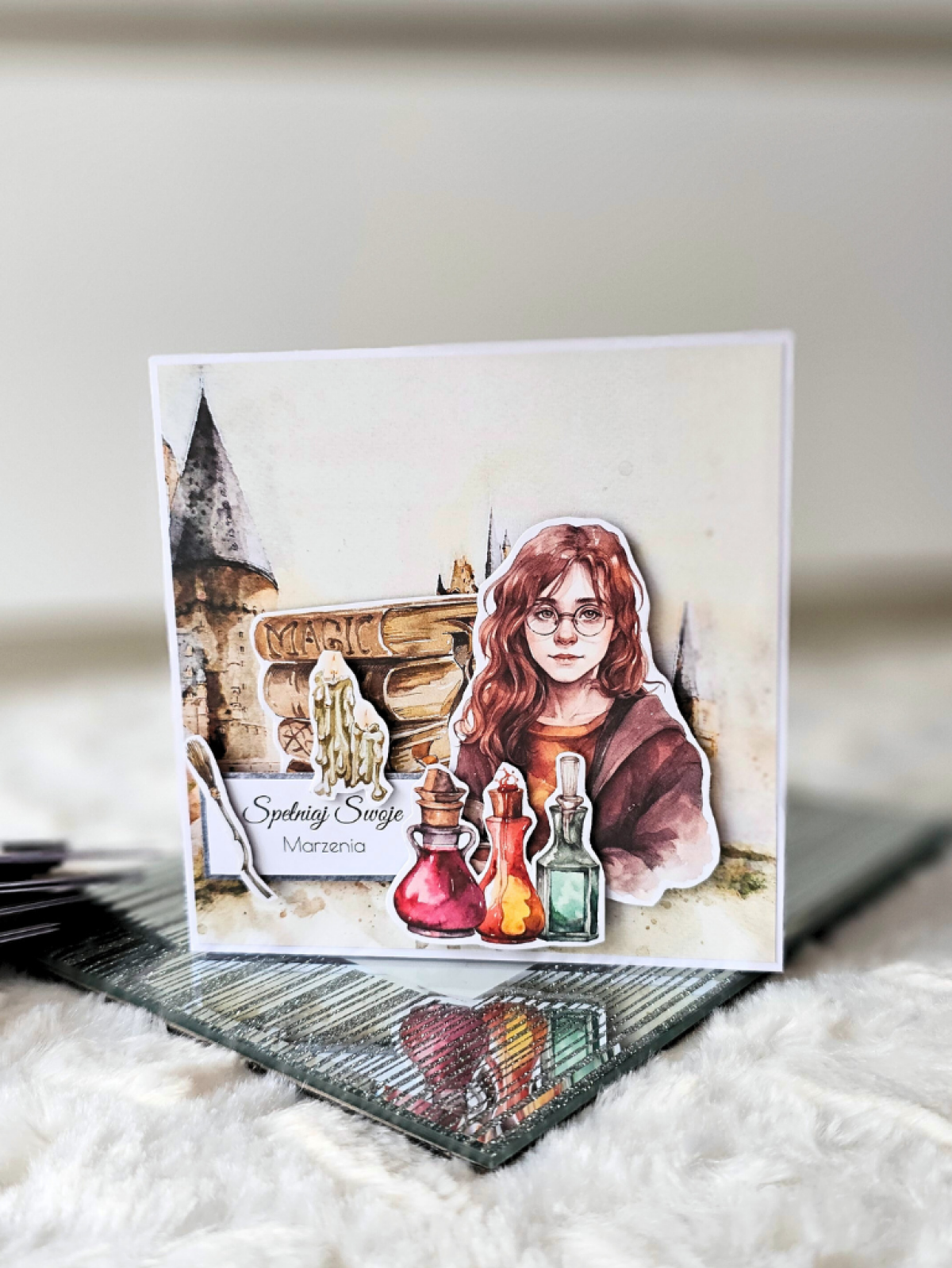 Kartka urodzinowa Hermiona, Harry Potter Hogwart