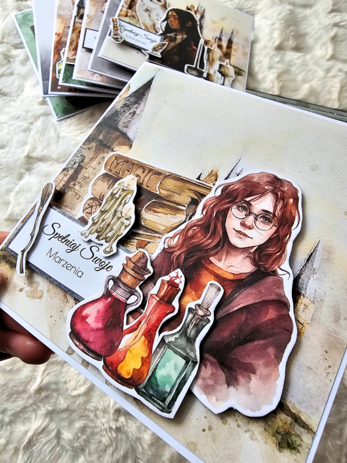 Kartka urodzinowa Hermiona, Harry Potter Hogwart
