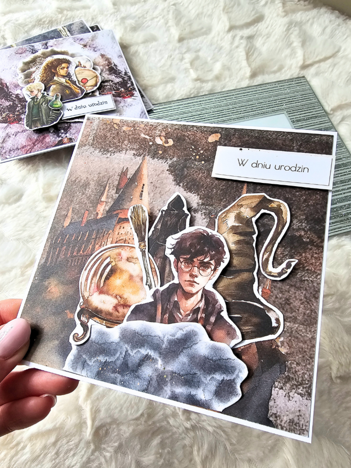 Kartka urodzinowa Hogwart Harry Potter