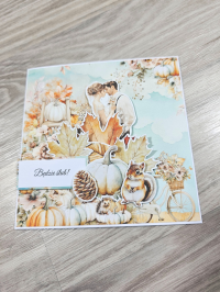 Zaproszenia ślubne - jesienne z Parą Młodą