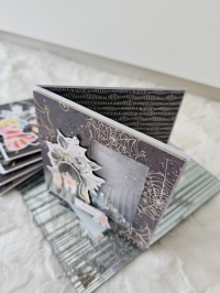 Kartka urodzinowa shaker card WEDNESDAY 12