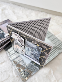 Kartka urodzinowa shaker card WEDNESDAY 