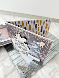 Kartka urodzinowa shaker card Wednesday