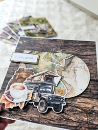 Kartka urodzinowa - trip kamper