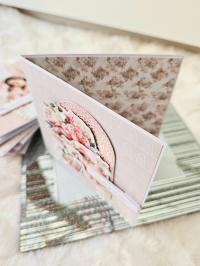 Kartka z okazji Baby Shower dla dizewczynki