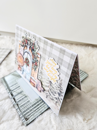 Duża kartka świąteczna bożonarodzeniowa - A5