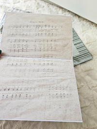 Duża kartka świąteczna bożonarodzeniowa - A5 pociąg santa