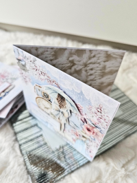 Kartka z okazji urodzin dla dziewczyny na osiemnastkę, dziewczyna z parasolką