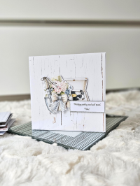 Kartka urodzinowa w wiejskim stylu