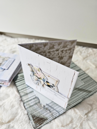 Kartka urodzinowa w wiejskim stylu