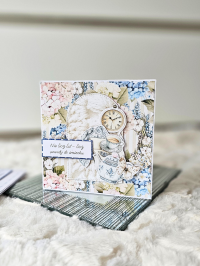 Kartka urodzinowa w wiejskim stylu - nie licz lat - licz powody do śmiechu!