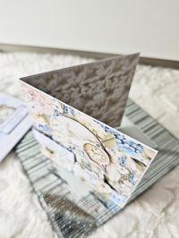 Kartka urodzinowa w wiejskim stylu - nie licz lat - licz powody do śmiechu!