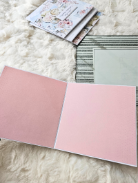 Kartka urodzinowa w wiejskim stylu wiosenna  