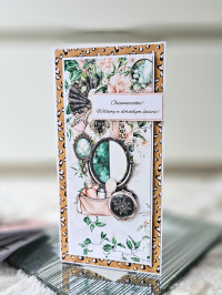 Kartka urodzinowa na osiemnastkę dla dziewczyny - panterka