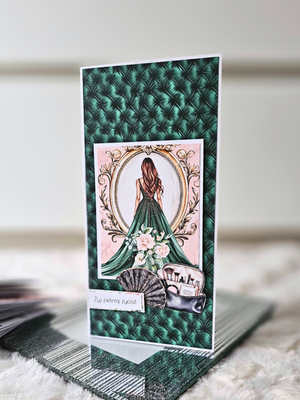 Kartka urodzinowa - żyj pełnią życia!