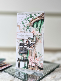 Kartka urodzinowa -pełna elegancji