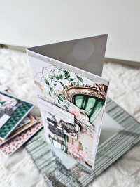 Kartka urodzinowa -pełna elegancji