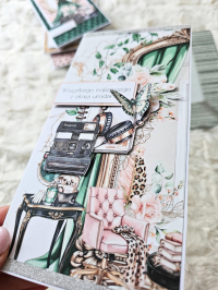 Kartka urodzinowa -pełna elegancji