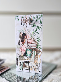 Kartka urodzinowa -pełna elegancji, dla szefowej