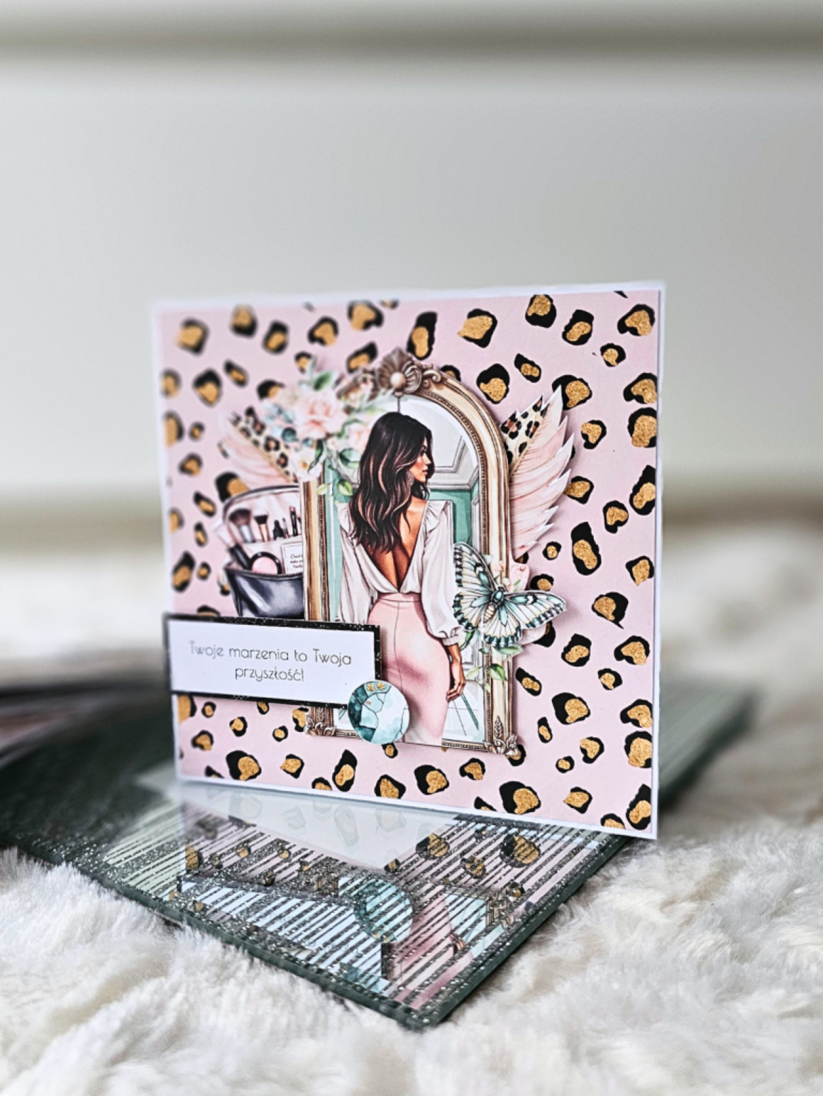 Kartka urodzinowa  dla kobiety - twoje marzenia to twoja przyszlość