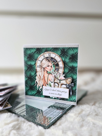 Kartka urodzinowa  dla kobiety - życzę ci chwil, które zostają w sercu na długo