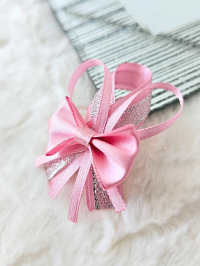 Przypinki dla gości weselnych + wrzosowy róż złote