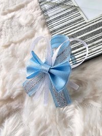 Przypinki dla gości weselnych + błękit