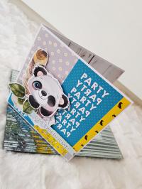 Kartka urodzinowa "panda"
