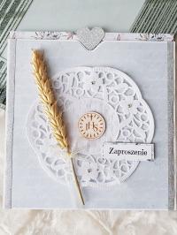 Eleganckie zaproszenia komunijne