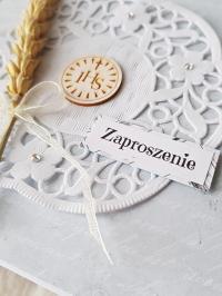 Eleganckie zaproszenia komunijne